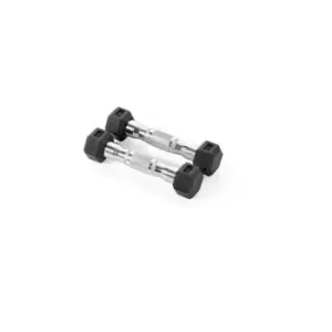 image of York Fitness Rubber Hex Dumbbells 2 x 1.25kg