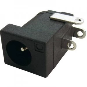 image of Cliff DC 10L Low power connector Socket horizontal mount 4mm 2.1mm