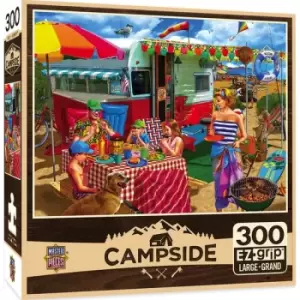 Image of Masterpieces Puzzle Campside Trip to the Coast EZ Grip Puzzle 300 piece jigsaw puzzle