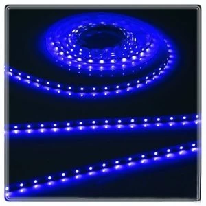 Image of KnightsBridge Blue 12V LED IP20 Flexible Indoor Internal Rope Lighting Strip - 2 Meter