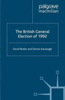 Image of The British General Election of 1992 by D. Butler Book