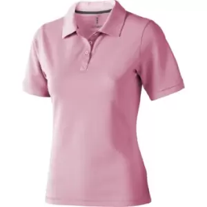 image of Elevate Calgary Short Sleeve Ladies Polo (XL) (Light Pink)