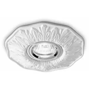 Image of White recessed spot polka 1 bulb