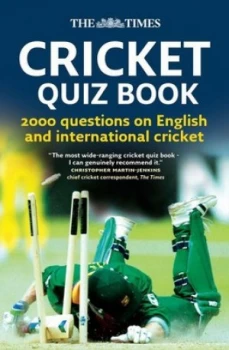 Image of The Times Cricket Quiz Book by Chris Bradshaw Paperback
