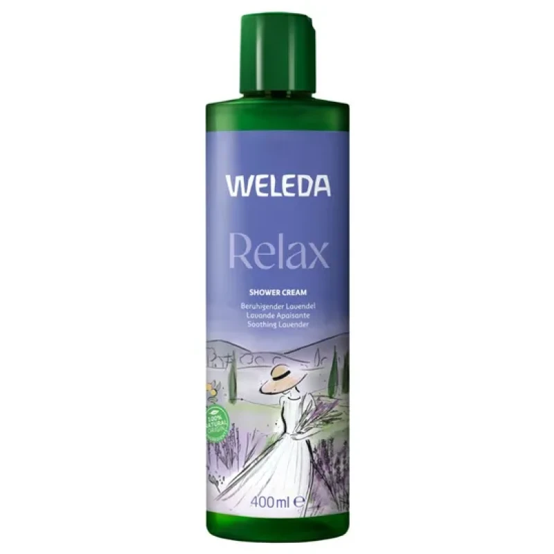 Image of Weleda Relax Lavender Creamy Body Wash 400ml