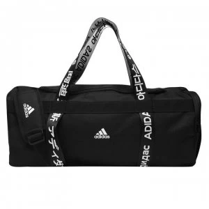 Image of adidas 4Athlts Duffel Bag Medium Adults - Black/White