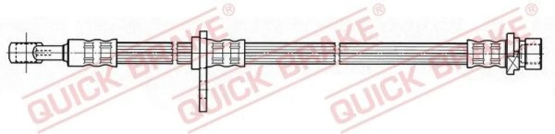 Image of QUICK BRAKE Brake hose QUICK BRAKE 50.803