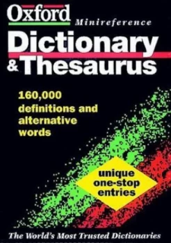 Image of The Oxford Minireference Dictionary and Thesaurus by Sara Hawker Paperback