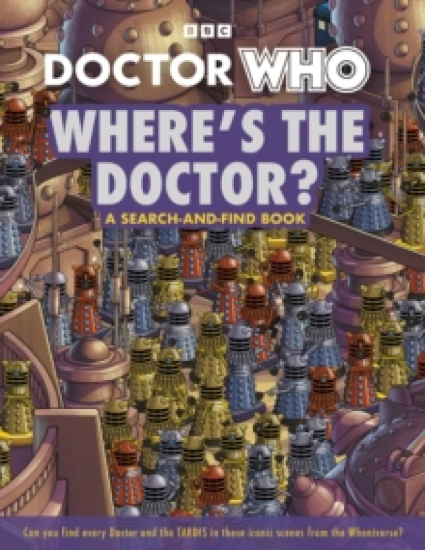 Image of Doctor Who: Where's the Doctor? A search-and-find book Paperback / softback