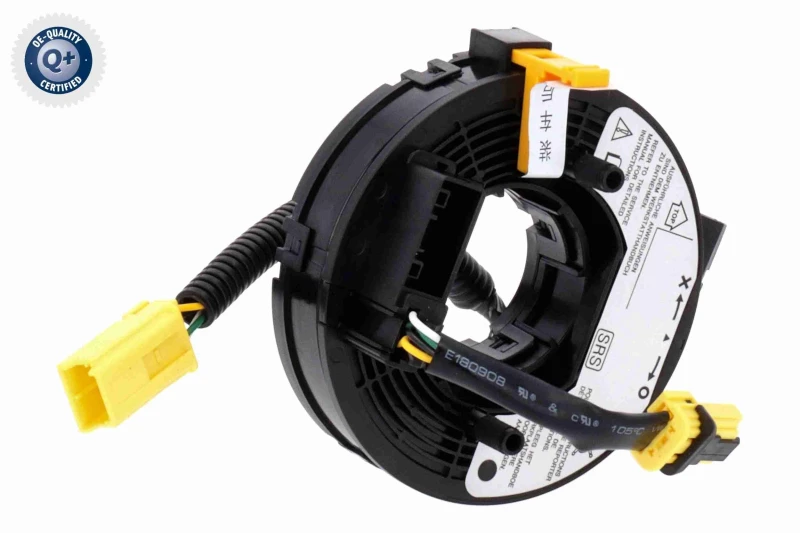 Image of VEMO V26-72-0245 Clock spring Q+, original equipment manufacturer quality Clock spring (4826)