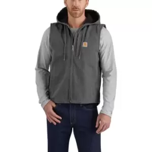 Image of Carhartt Mens Washed Duck Knoxville Work Gilet Vest L - Chest 42-44' (107-112cm)