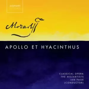 Image of Mozart Apollo Et Hyacinthus by Wolfgang Amadeus Mozart CD Album