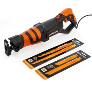 Image of Evolution R230RCP 850W Reciprocating Saw with 4 Blades (230v)