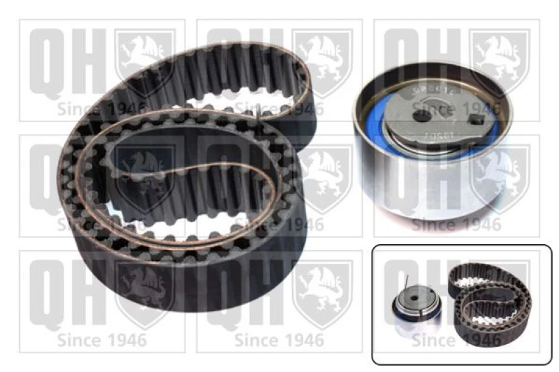 Image of QUINTON HAZELL Timing belt kit QUINTON HAZELL QBK827