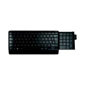 image of Silver Seal Number Slide Compact Keyboard Wired USB Black 9820010