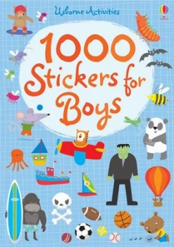 Image of 1000 Stickers for Boys by Fiona Watt Paperback