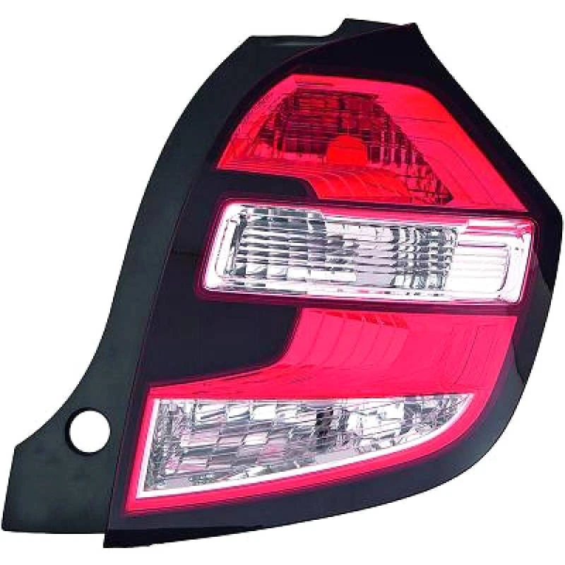 Image of DIEDERICHS 4483090 Rear light Right, PY21W Combination Rearlight (391)