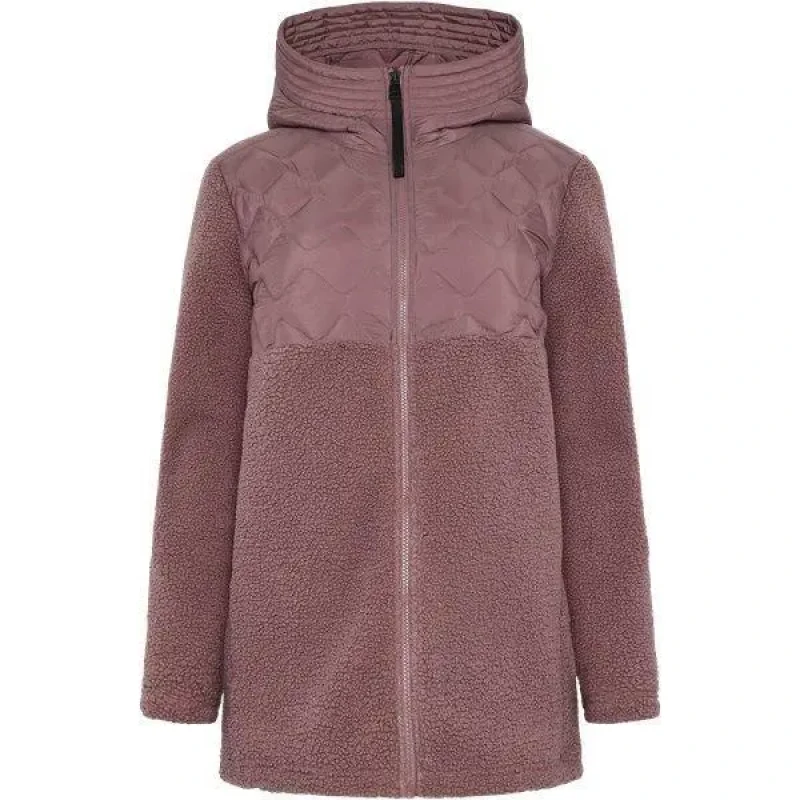 Image of Didriksons Womens zipped fleece Didriksons Bibi 2 Violet Female 40