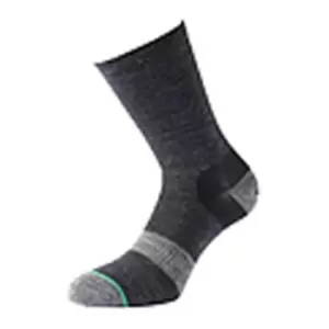 image of 1000 Mile Approach Walking Sock Mens (charcoal, Medium)