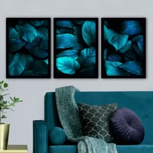 Image of 3SC09 Multicolor Decorative Framed Painting (3 Pieces)