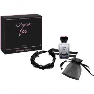 Image of Emanuel Ungaro LAmour Fou Love Kit Gift Set 50ml Eau de Parfum + Choker