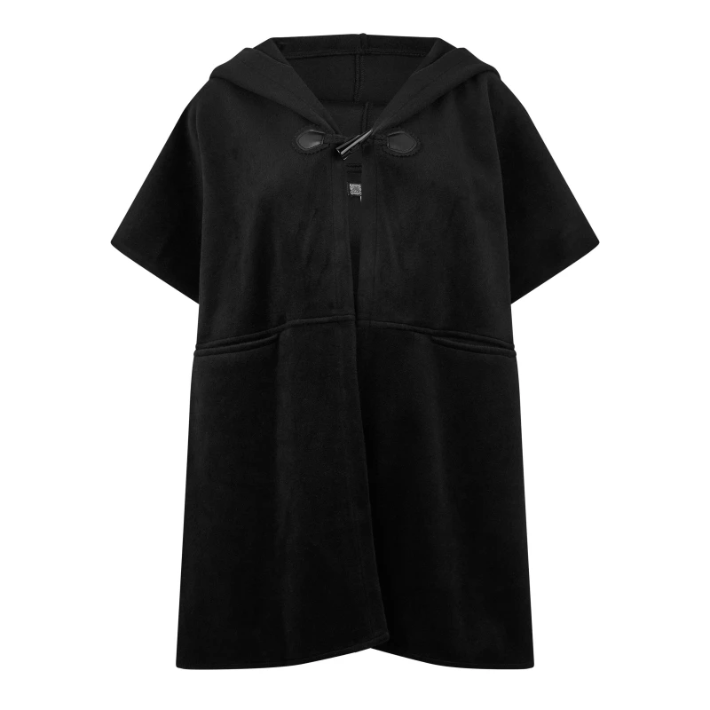 Image of Biba Biba Hooded Wrap - Black One Size