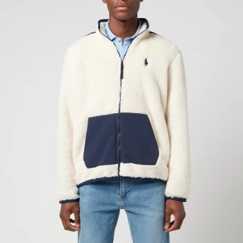 image of Polo Ralph Lauren Mens High Pile Jacket - Winter Cream - L