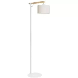 Image of Forlight Lampa - Floor Lamp E14 40W White, Imitation Wood