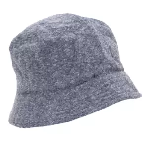 image of Tom Franks Mens Toweling Bucket Hat (M/L) (Dark Grey)