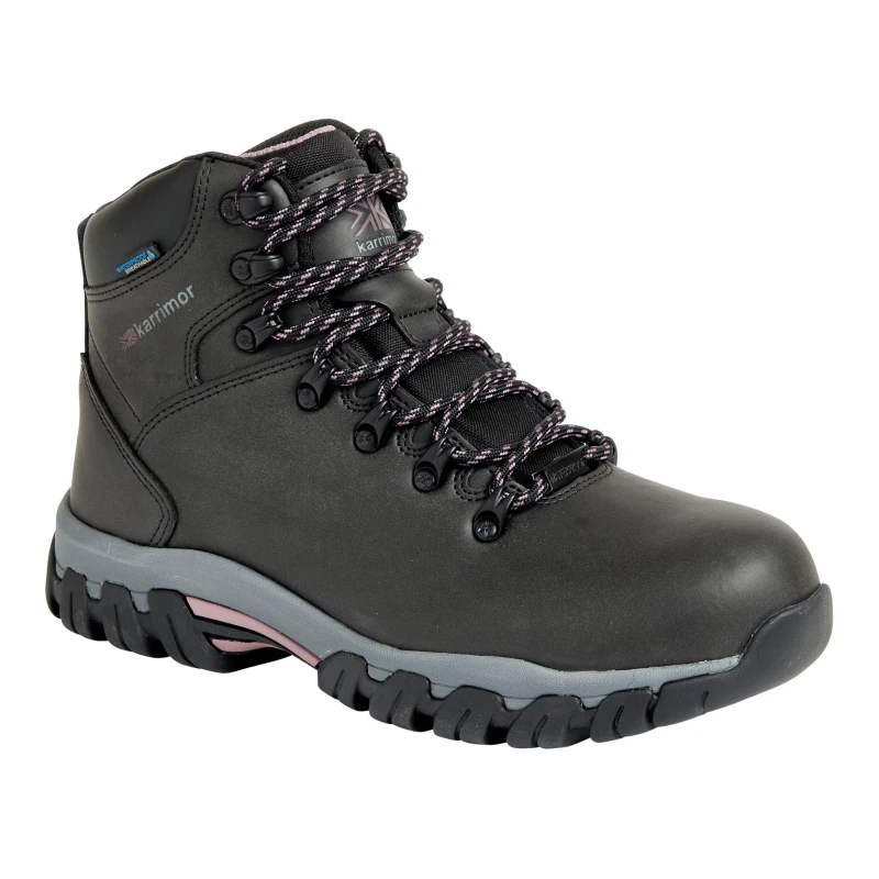 Image of Karrimor Womens Mendip Waterproof Hiking Boots Black female 6 (39)