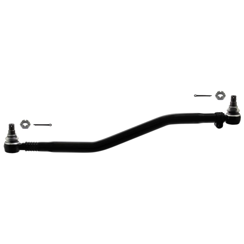Image of FEBI BILSTEIN 35590 Centre Rod Assembly Front Axle, with castellated nut and split pins Centre Rod Assembly (285)