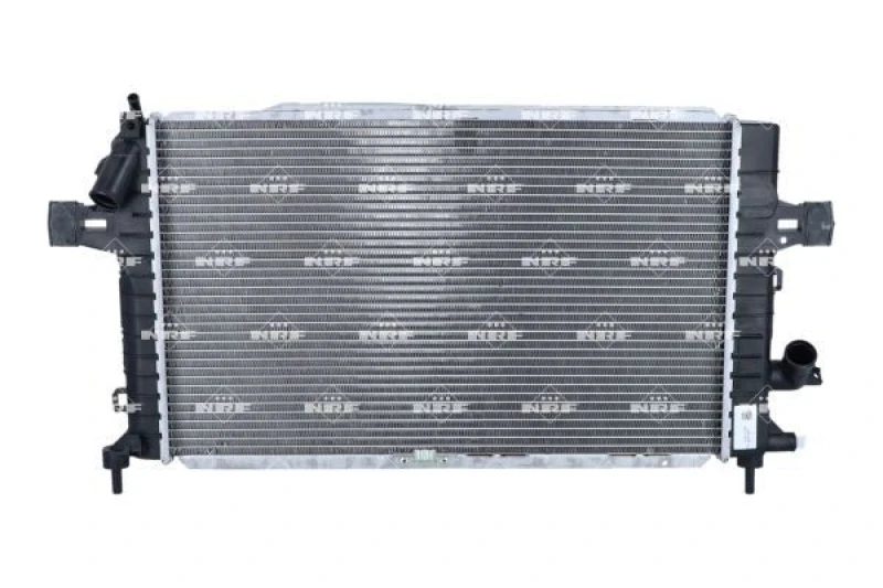 Image of NRF 58340 Engine radiator Brazed cooling fins, Aluminium, with rubber grommet Aluminium Radiator,engine cooling (470)