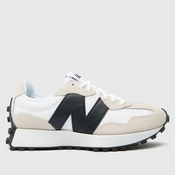 Image of New Balance 327 trainers in white & Black White/Black UK 7 (EU 40½)