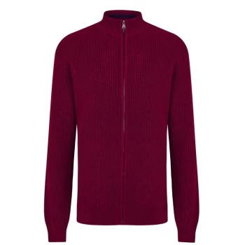 Image of Howick Havant Zip Through - Burgundy
