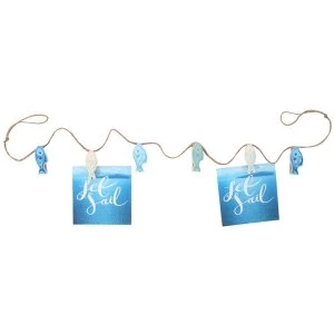 Image of Clothes Line Photo Display