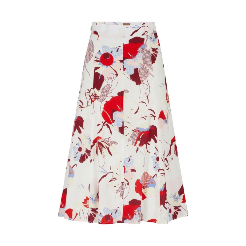 Image of Boss Vallua Skirt Multi Colour female 8