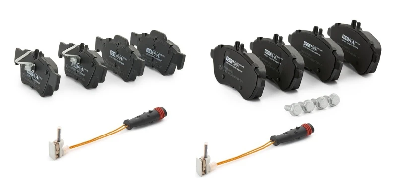 Image of RIDEX PLUS 402B1645P Brake pad set Brake Pad Set,disc brake (402)