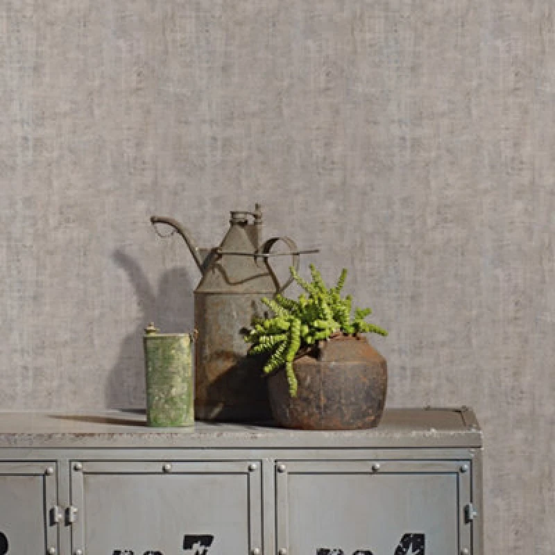 Image of Galerie Industrial Effects Beige Glass Stone Concrete Texture Wallpaper Roll