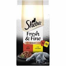 Sheba Fresh and Fine Succulent Cat Food 6 x 50g