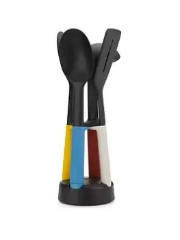 image of Joseph Joseph Elevate Slim 4 Piece Utensil Set - Multicolour