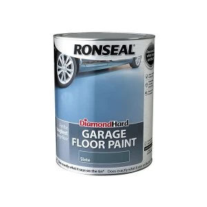 Image of Ronseal Diamond Hard Garage Floor Paint Slate 5 Litre