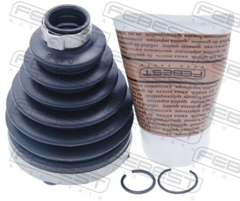 Image of FEBEST 2217P-CD CV Boot Wheel Side, PVC PVC Bellow,drive shaft (194)