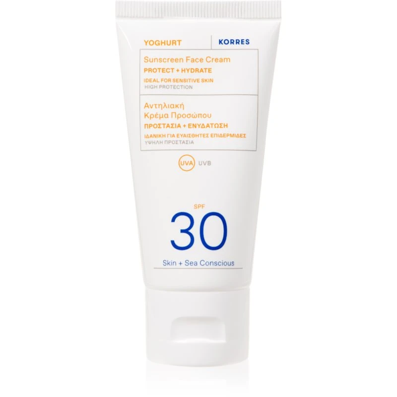 Image of Korres Yoghurt Face Sunscreen Spf30 50ml Multi unisex