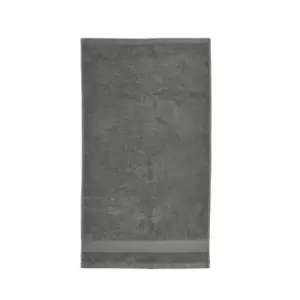 Image of Bedeck of Belfast Luxuriously Soft Turkish Bath Towel, Charcoal