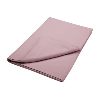 Image of Bedeck of Belfast Bedeck of Belfast 200TC Pima Plain Dye Flat Sheet - THISTLE