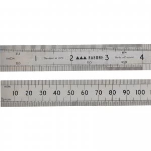 Image of Stanley 64R Engineers Steel Rustless Rule 12" / 300mm