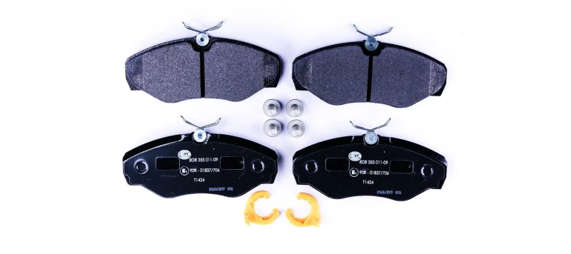 Image of HELLA Brake pad set HELLA 8DB 355 011-091