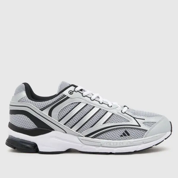 Image of adidas spiritain 2000 trainers in Black & grey Black/Grey UK 7