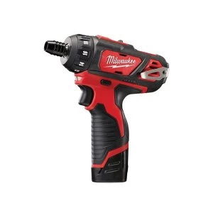 Image of Milwaukee Power Tools M12 BD-202C Sub-Compact Driver 12V 2 x 2.0Ah Li-ion