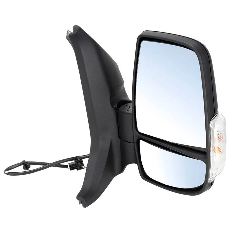 Image of FEBI BILSTEIN 198366 Wing mirror Right, Manual, Short mirror arm Outside Mirror (50)